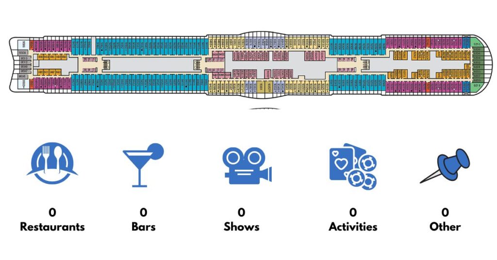 Carnival Jubilee Deck plan 9