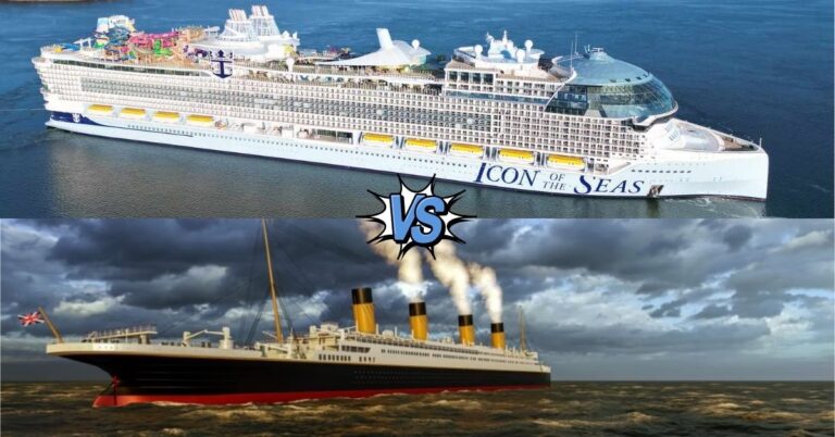 Icon of the Seas Vs Titanic