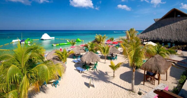 Cozumel beaches near the cruise port
