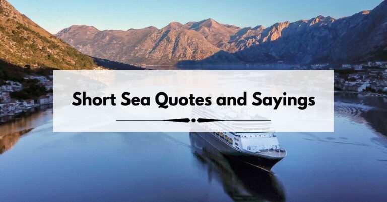 Short sea quotes