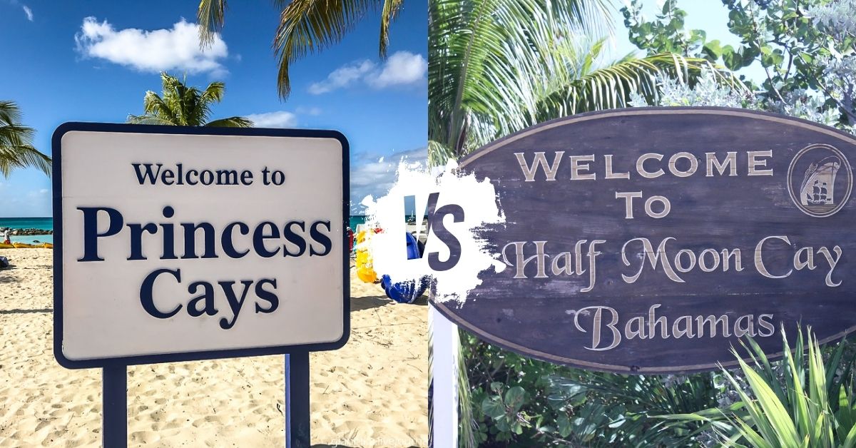 Princess Cays Vs Half Moon Cay